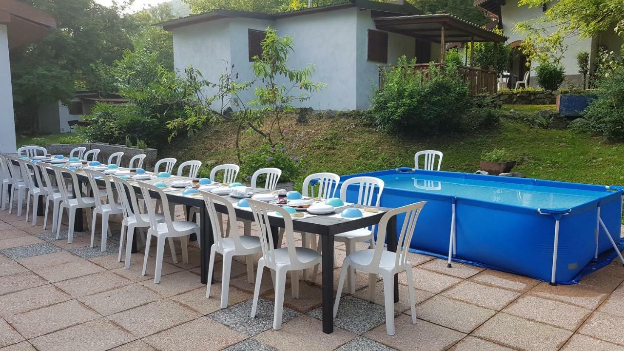 Crotto Caraco Appartamenti Bungalow Chalet ปอร์เลซซา ภายนอก รูปภาพ