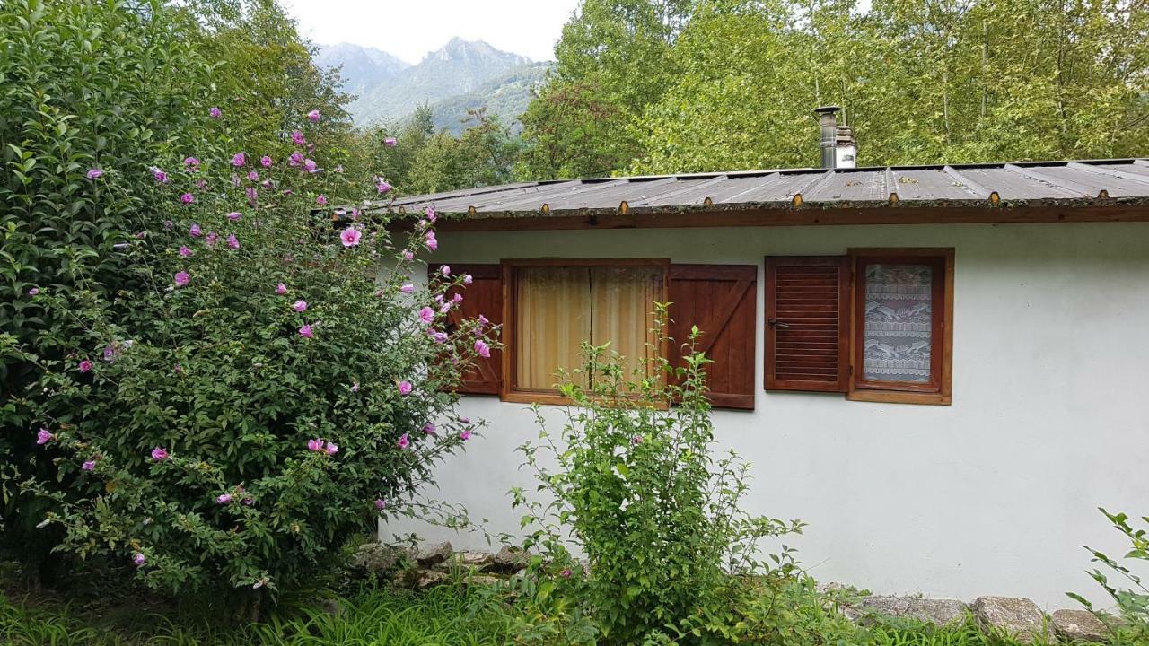 Crotto Caraco Appartamenti Bungalow Chalet ปอร์เลซซา ภายนอก รูปภาพ
