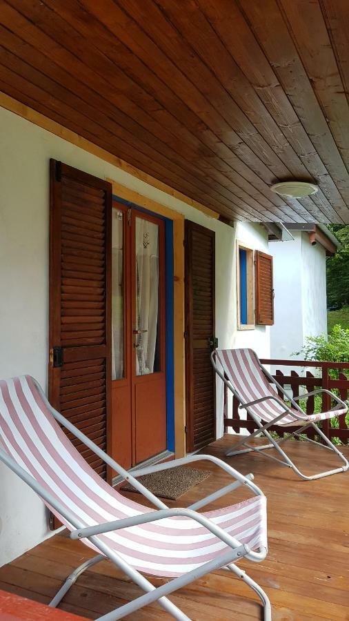 Crotto Caraco Appartamenti Bungalow Chalet ปอร์เลซซา ภายนอก รูปภาพ