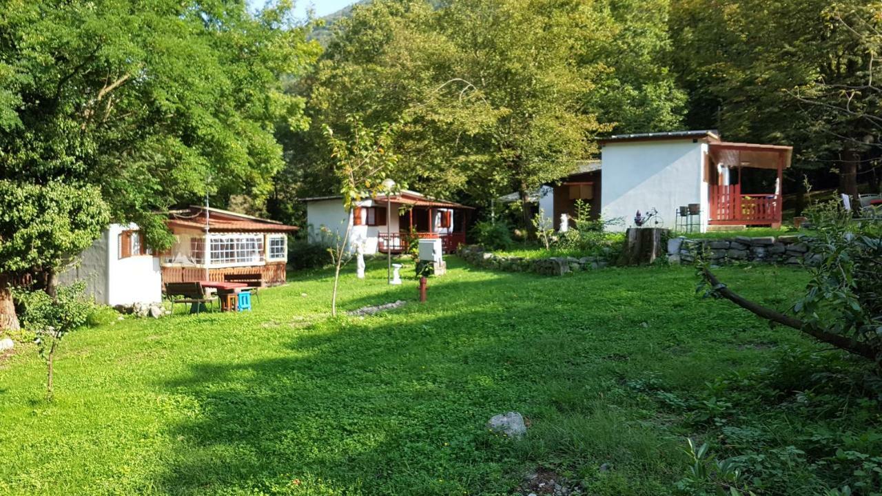 Crotto Caraco Appartamenti Bungalow Chalet ปอร์เลซซา ภายนอก รูปภาพ